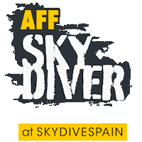 Aff Skydiver Sticker by SkydiveSpain
