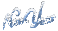 New Year Winter Sticker