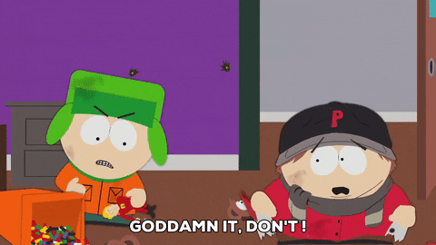 angry eric cartman GIF by South Park 