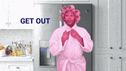 Go Away Reaction GIF by Robert E Blackmon