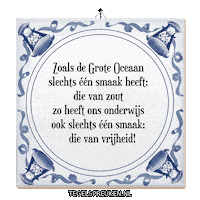 Humor Wijsheid Sticker by Tegelspreuken.nl