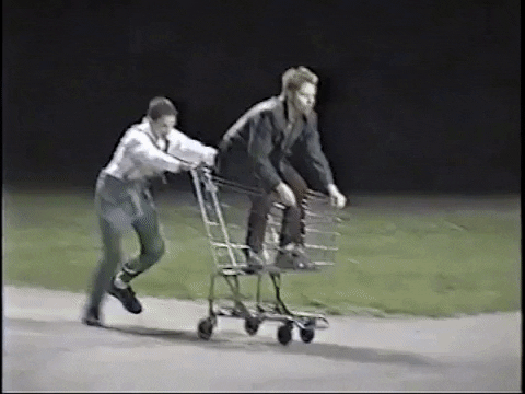 hauntedvault giphygifmaker retro vintage joke GIF