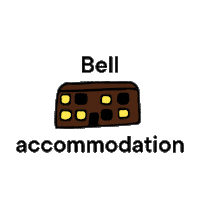 Study In Uk Sticker by Bell English