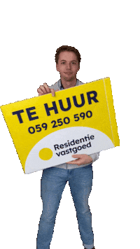 Welcome Home Sticker by Residentie Vastgoed