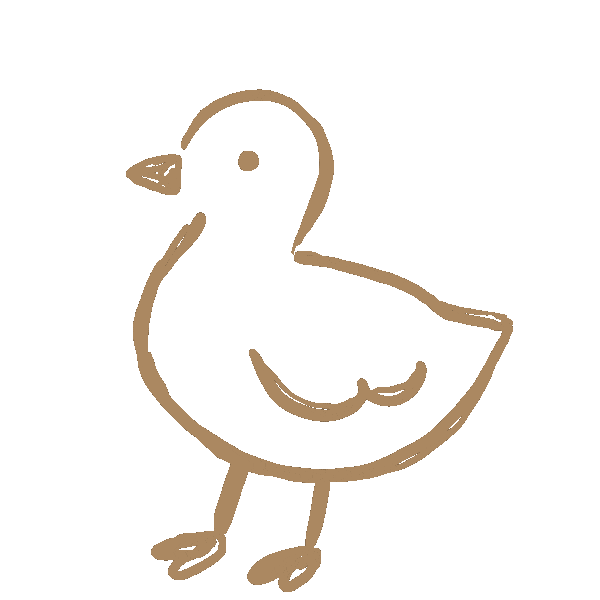 Bird Duck Sticker