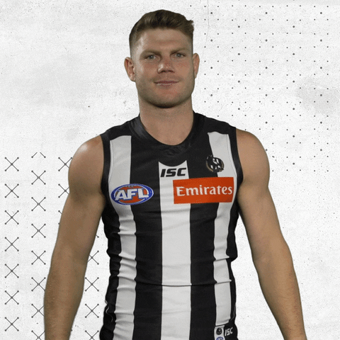 GIF by CollingwoodFC