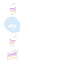 Cotton Candy Cake Sticker by Motion fashion