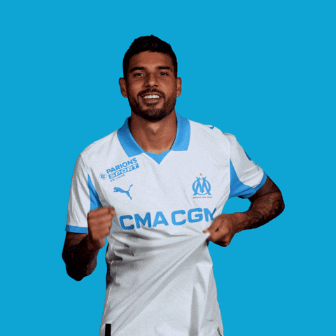 Italian Logo GIF by Olympique de Marseille