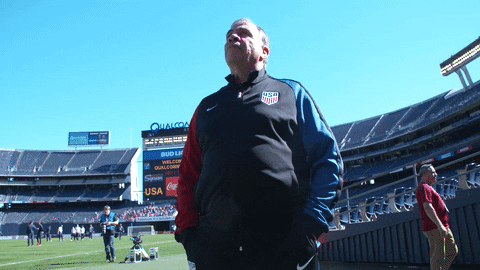 bruce arena wave GIF by U.S. Soccer Federation