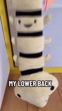 Bones Back Hurts GIF by I Heart Guts