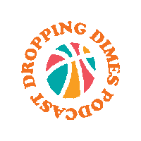 droppingdimes basketball nba podcast wnba Sticker