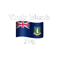 Virgin Islands Day Sticker by BVIPorts Authority Marketing