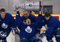 Maple Leafs Champions GIF by Team Coco