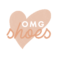 JoMercerShoes love heart omg shoes Sticker