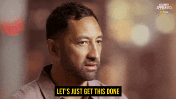 React Nrl GIF by Celebrity Apprentice Australia