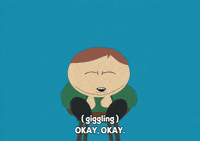 happy eric cartman GIF by South Park 