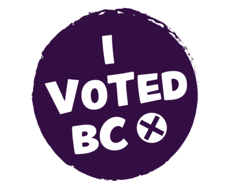 Sticker by Elections BC