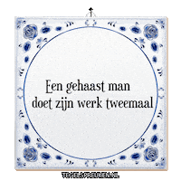 Focus Stress Sticker by Tegelspreuken.nl