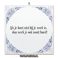 Humor Focus Sticker by Tegelspreuken.nl