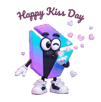 Heart Kiss Sticker by IDX Solana