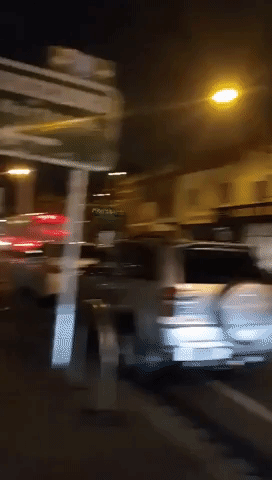 'Reckless' Melbourne Man Sings as He Swings From Back of Tram