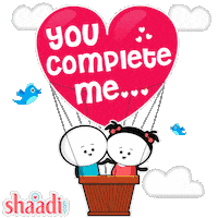 shaadicom love coffee wedding in love Sticker