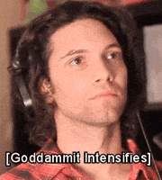 dammit know GIF