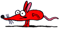 agustinluispaez animal running rat redrat Sticker