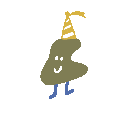 Birthdayblobs Sticker by ergoPouch