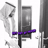 Get Out Saudi GIF