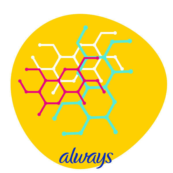 Mood Woman Sticker by Always Brand Europe