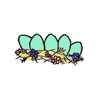 Chickeneggs Sticker