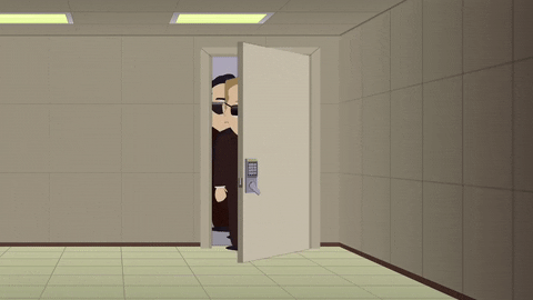 sunglasses entering GIF by South Park 