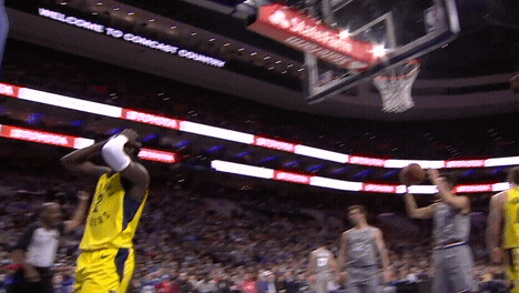 shocked darren collison GIF by Indiana Pacers