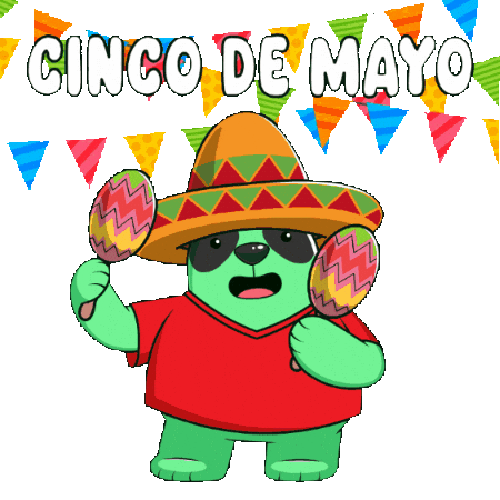 May 5Th Cinco De Mayo Sticker by SuperVerse