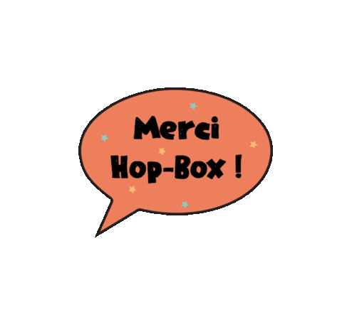 Merci Sticker by Hopbox