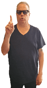 Chef Finger Wag Sticker by Bellucci Pizza