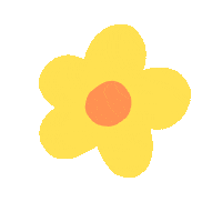 chamaliishere love flower yellow colorful Sticker