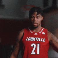 College Basketball Sport GIF by Louisville Cardinals