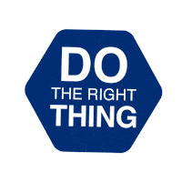 Do The Right Thing Sticker by GBH