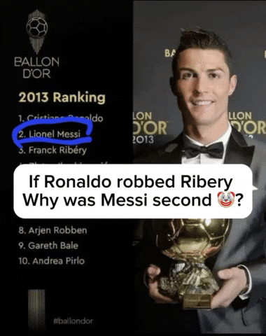 Ballon Dor Ribery GIF