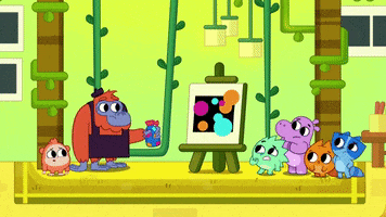 Shocked Art GIF by Pikwik Pack