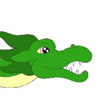Wink Dragon Sticker by YesMilano