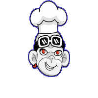 Chef Cooking Sticker by Zhot