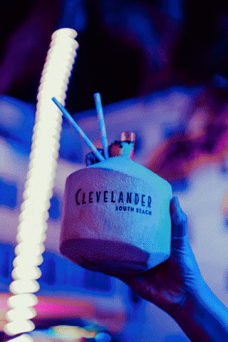 Clevelander party drink vacation miami GIF
