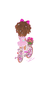 elistorycriativo girl flowers bike flores Sticker