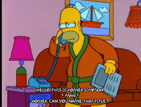 Season 4 Phone GIF by The Simpsons
