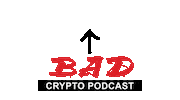 Podcast Bitcoin Sticker by badcrypto