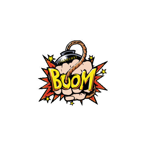 Boom Sticker by DrFabilus