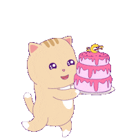 Celebrate Happy Birthday Sticker by Chubbiverse